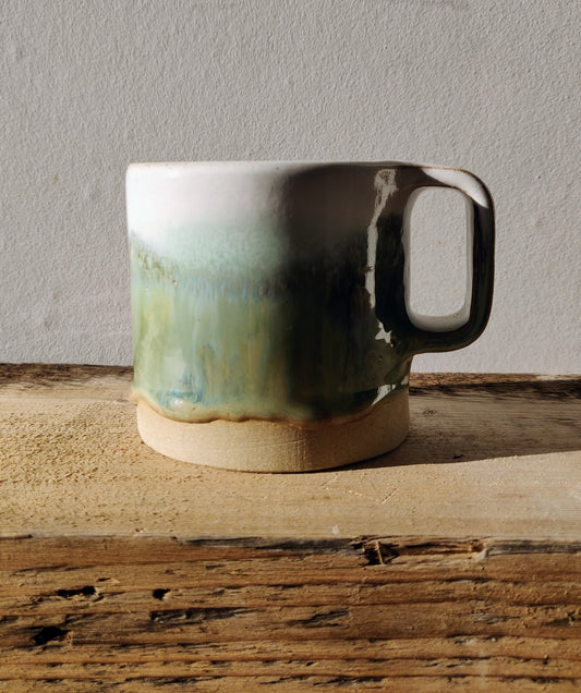 Turquoise Drippy Mug