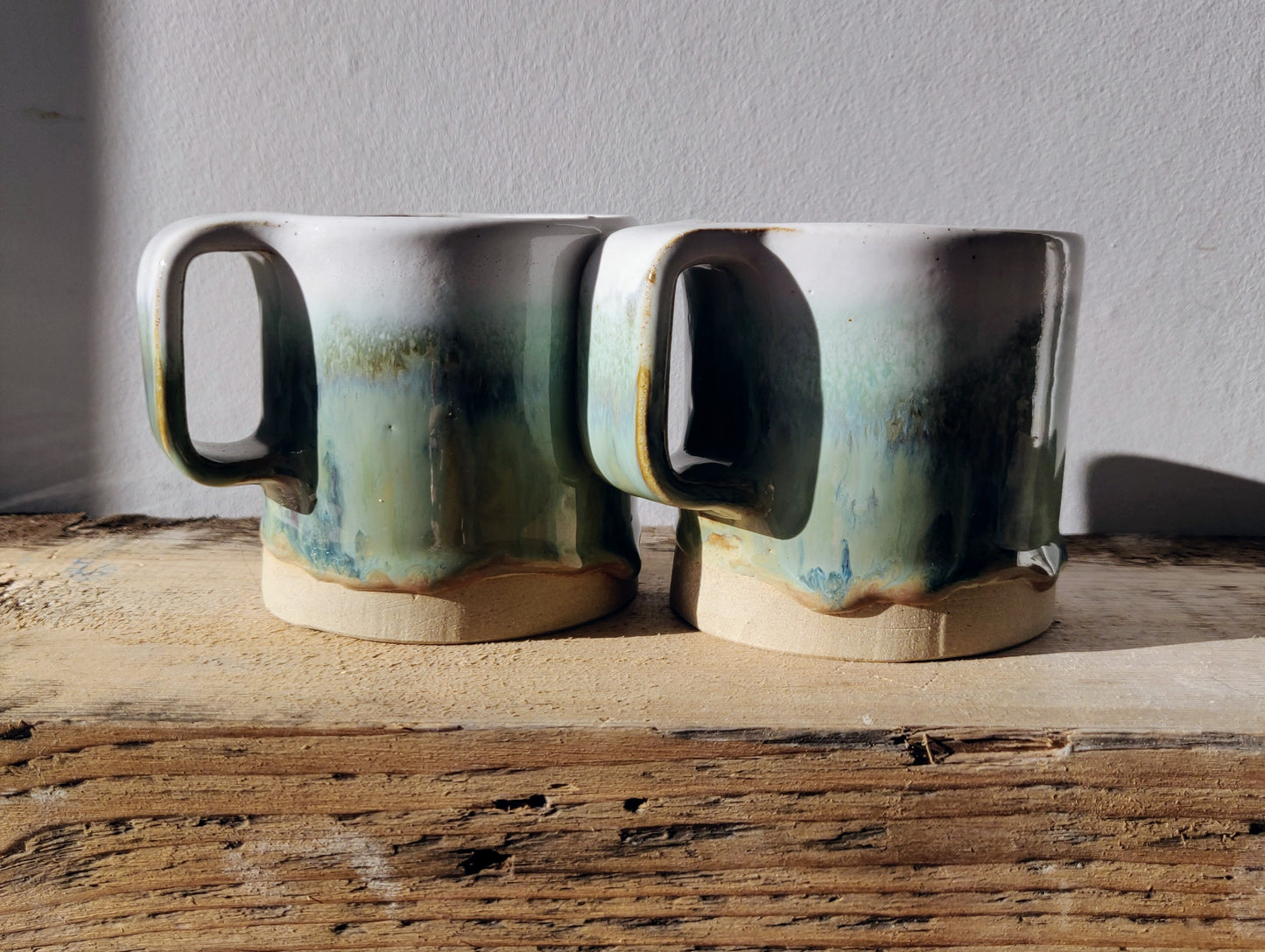 Turquoise Drippy Mug