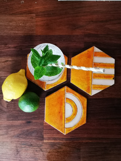 Sunset Coasters
